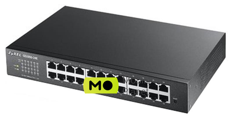 Комутатор ZYXEL GS1900-24E (GS1900-24E-EU0102F) (UA) Харчування PoE: немає; Рівень