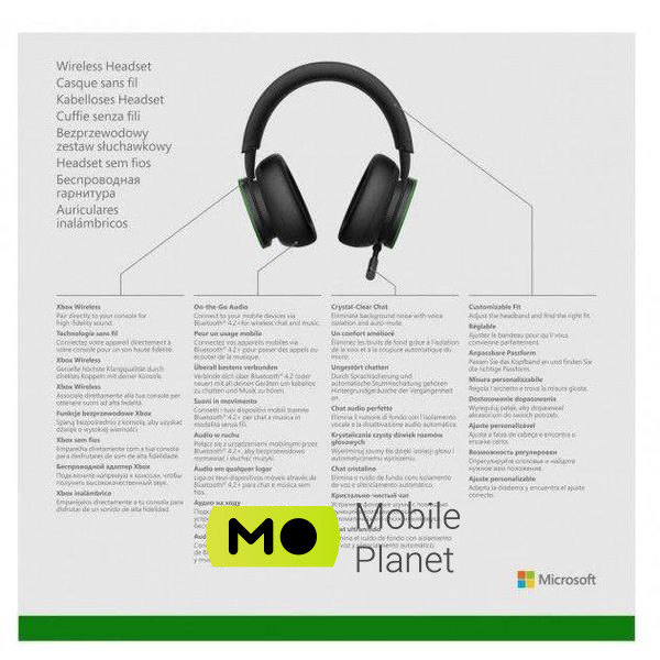 Microsoft Xbox Wireless Headset (TLL-00001) Тип акустичного оформлення Закриті