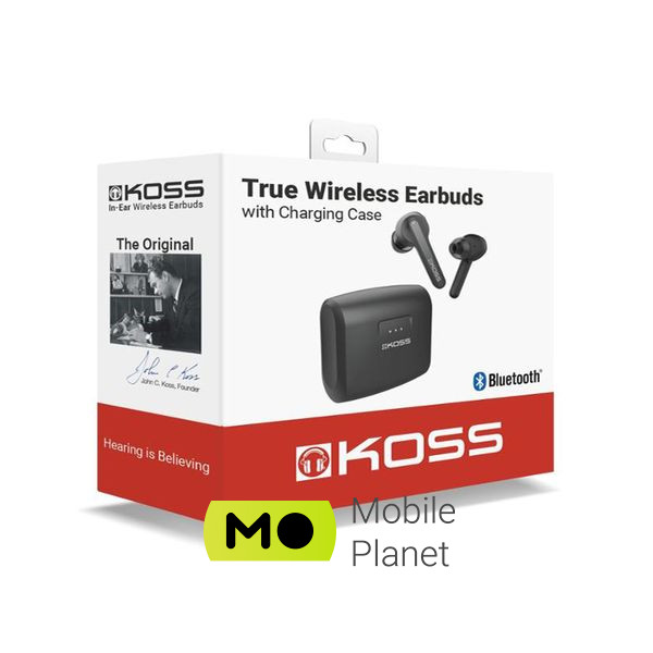 Koss TWS150i True Wireless Mic (196594.101) (UA) Тип: бездротові; Призначення: