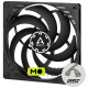 Кулер для корпусу Arctic P14 SLIM PWM PST (ACFAN00268A) (UA)