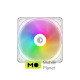 Кулер для корпуса ID-Cooling CRYSTAL 120 WHITE (UA)