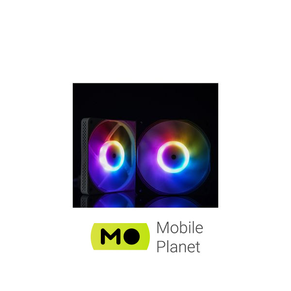 Кулер для корпусу JONSBO HF1215 Black RGB (UA) Кількість вентиляторів: 1;