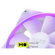 Кулер для корпусу NZXT F120RGB Triple (White) (RF-R12TF-W1) (UA)