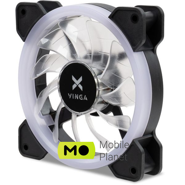 Кулер для корпуса Vinga ARGB FAN Barbarian&Orc&Limpid (UA) Количество вентиляторов: 1;