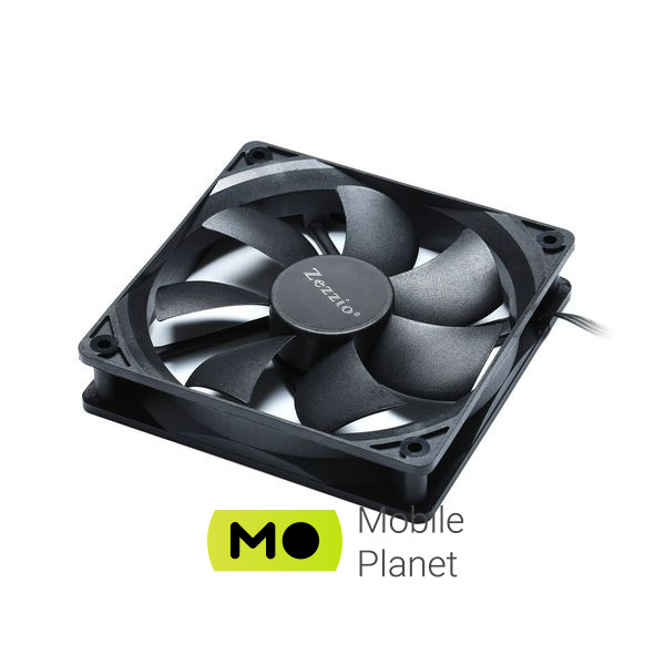 Кулер для корпусу Zezzio ZF-P120 2pin (UA) Кількість вентиляторів: 1;
