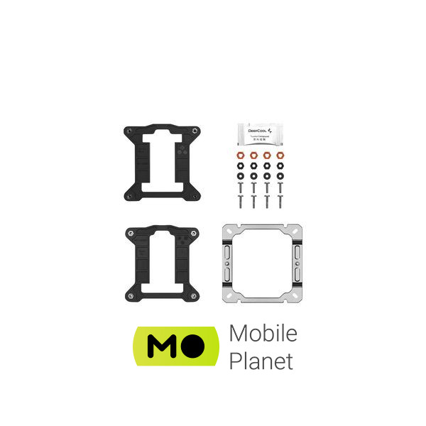 Кулер для процесора Deepcool AG400 (R-AG400-BKNNMN-G-1) (UA) Сокет AM5, 1700, 1200, AM4, 1151, 1150, 1155 Матеріал радіатора