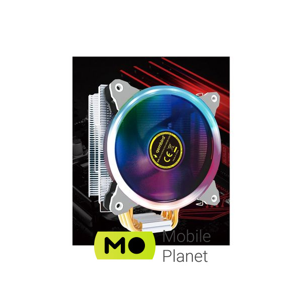 Кулер для процесора Gembird CPU-HURACAN-ARGB-X130 (UA) Для процесорів: INTEL, AMD; Під сокет: