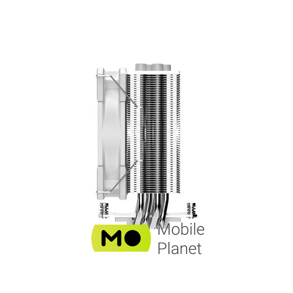 Кулер для процесора ID-Cooling SE-224-XTS WHITE (UA) Сокет AM5, 1700, 1200, AM4, 1151, 1150, 1155, 1156 =>Матеріал радіатора