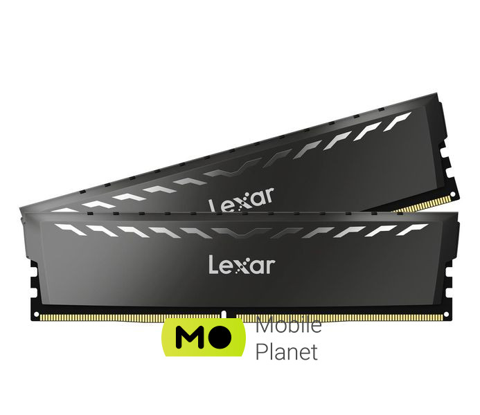 Lexar 16GB (2x8GB) 3200MHz CL16 Thor (LD4BU008G-R3200GDXG) EU Тип пам'яті: DDR4; Загальна