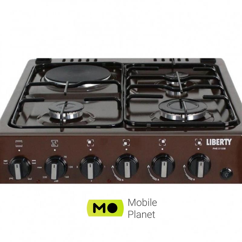 Liberty PWE 5105 B-F (UA) Тип варочной поверхности: