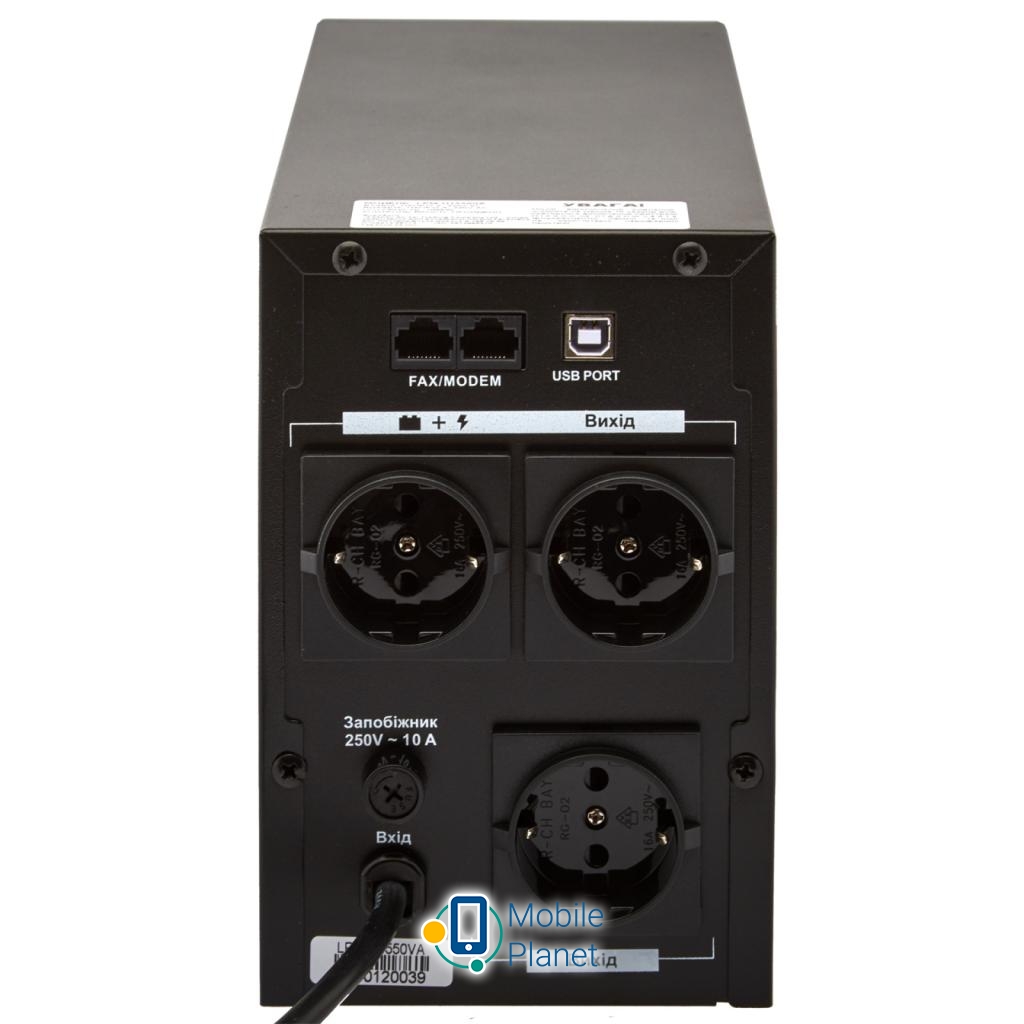 LogicPower LPM-UL1100VA (4984) (UA) Клас товару: для домашніх ПК,