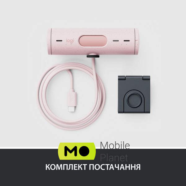 Logitech Brio 500 Rose (960-001421) Кількість пікселів: 4 МП;
