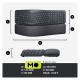 Logitech ERGO K860 Bluetooth/Wireless UA Black (920-010108) (UA)