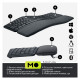 Logitech ERGO K860 Bluetooth/Wireless UA Black (920-010108) (UA)