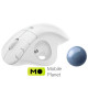 Logitech Ergo M575 для Business Wireless Trackball Off-White (910-006438) (UA)
