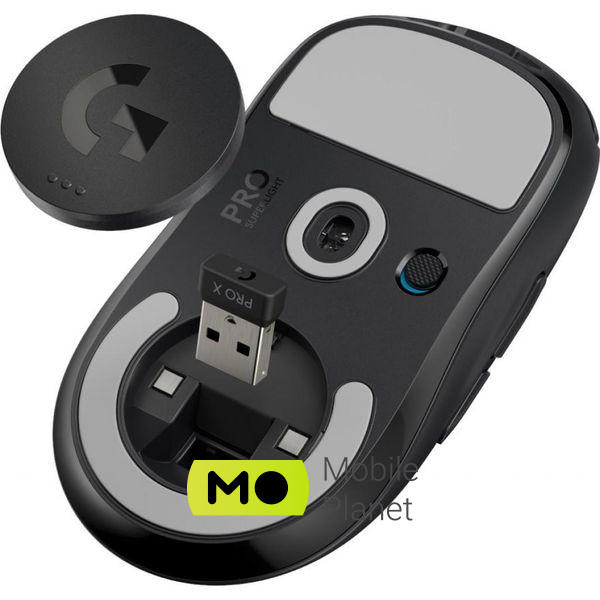 Logitech G Pro X Superlight Wireless Black (910-005880) Тип: оригінальний дизайн;