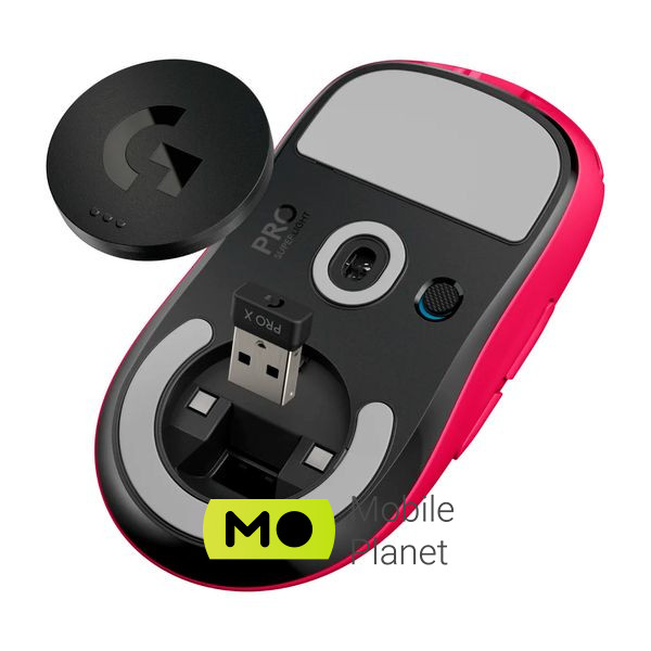 Logitech G Pro X Superlight Wireless Magenta (910-005956) Тип: оригінальний дизайн;