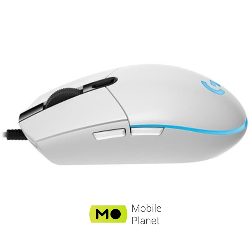 Logitech G102 Lightsync (910-005824) White USB (UA) Тип підключення: Проводове;