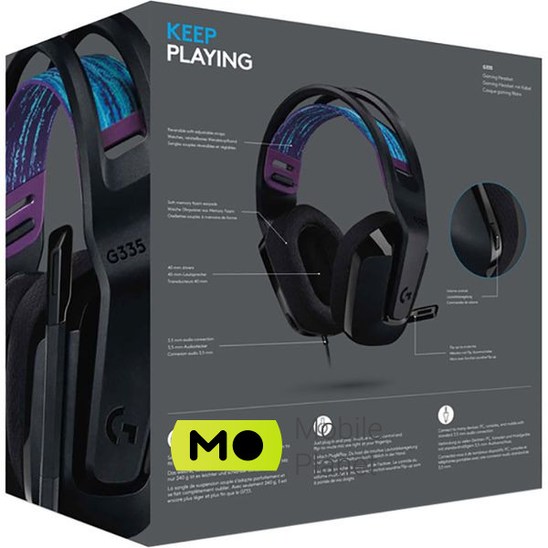 LOGITECH G335 Black (981-000978) (UA) Модель: G335; Подключение: