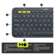Logitech K380 Multi-Device Bluetooth UA Graphite (920-007582) (UA)