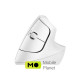 Logitech Lift Vertical Ergonomic Wireless/Bluetooth for Business Off-white (910-006496) (UA)