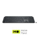 Logitech MX Keys Advanced for Business Wireless Illuminated UA Graphite (920-010251) (UA)