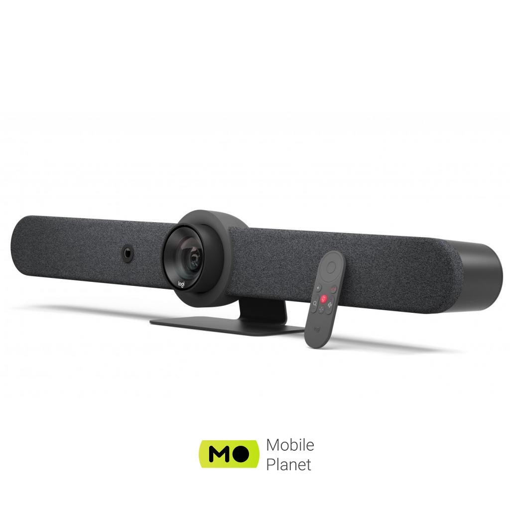 Logitech Rally Bar Graphite (960-001311) (UA) Максимальное разрешение видео 4096 x 2160 пикселей