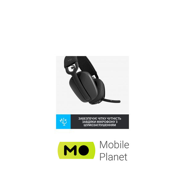 Logitech Zone Vibe 100 Wireless Graphite (981-001213) Тип пристрою: гарнітура; Тип: