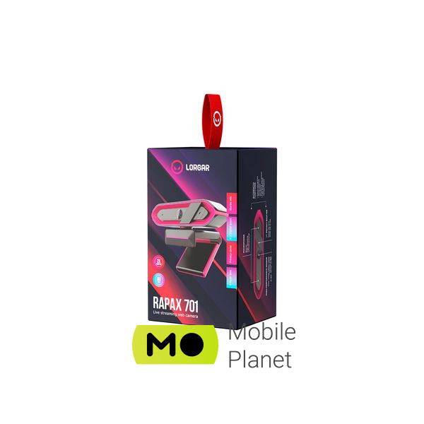 Lorgar Rapax 701 Streaming 2K Pink (LRG-SC701PK) (UA) Стандарт відеодозвіл: 2K Quad HD;