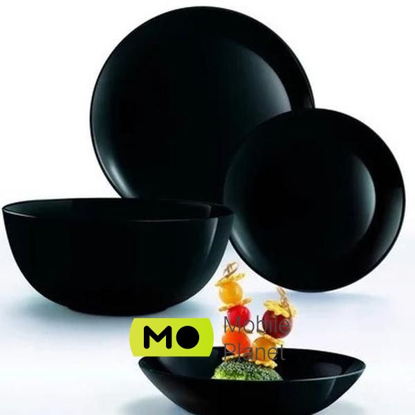 Luminarc Diwali Black 12 см P0861 (UA) Діаметр, см: 12 см