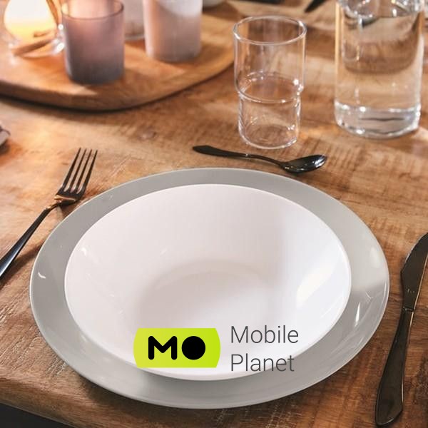 Luminarc Diwali Granit 20 см Сіра P0703 (UA) Діаметр, см: 20 см; Матеріал