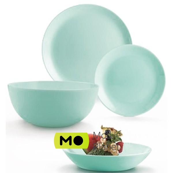 Luminarc Diwali Light Turquoise 20 см Бирюзовая P2019 (UA) Диаметр, см: 20 см; Материал: