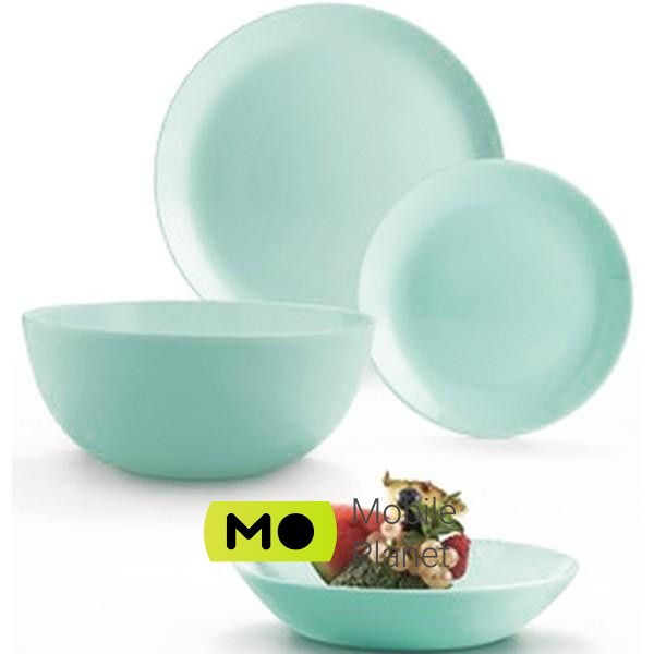 Luminarc Diwali Light Turquoise 21 см P2615 (UA) Диаметр, см: 21 см; Материал: