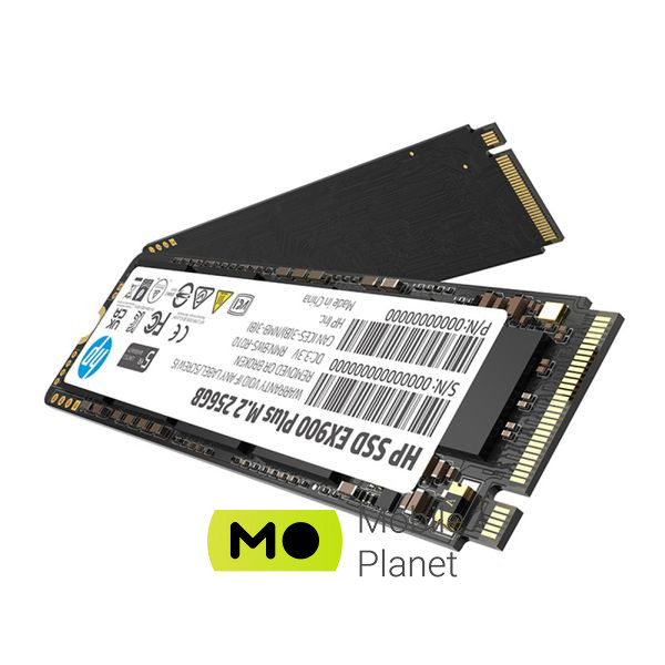 M.2 2280 256GB EX900 Plus HP (35M32AA#ABB) (UA) Тип накопителя: внутренний;