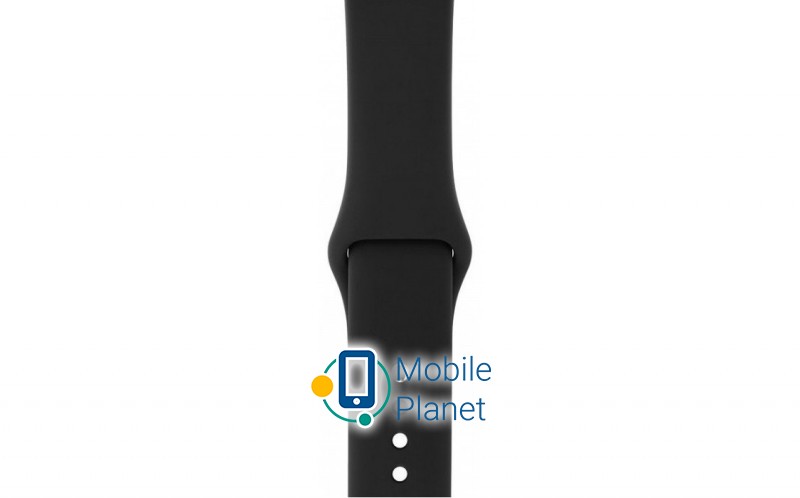 Apple Watch Series 3 (GPS) 42mm Space Gray Aluminum Case with Black Sport Band (MTF32)