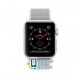 Apple Watch Series 3 (GPS Cellular) 38mm Silver Aluminum w. Seashell Sport L. (MQJR2)
