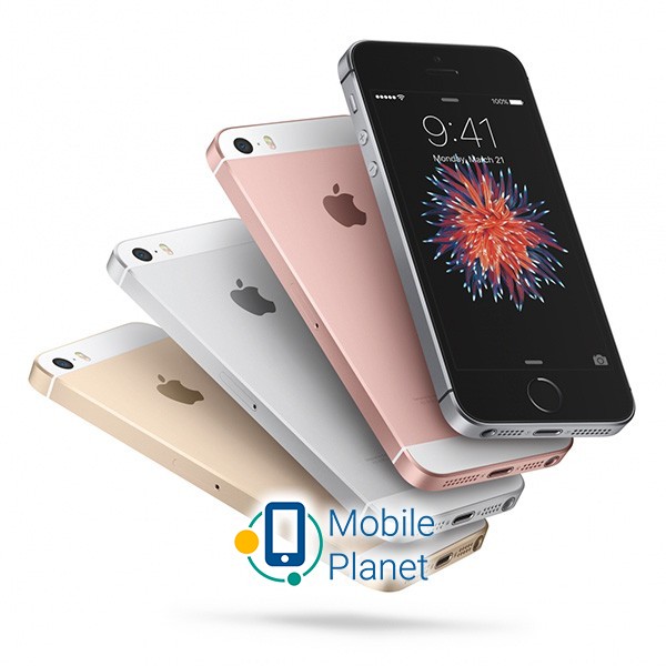 Apple iPhone SE 128GB Gold (MP882) Форм-фактор Моноблок