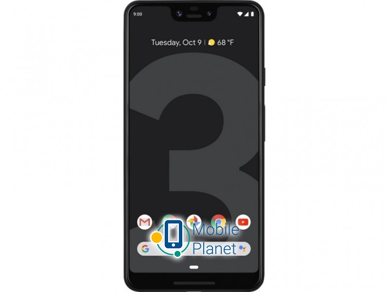 Google Pixel 3 XL 4/64GB Just Black Дисплей: 6.3  / P-OLED (2960x1440 точок)