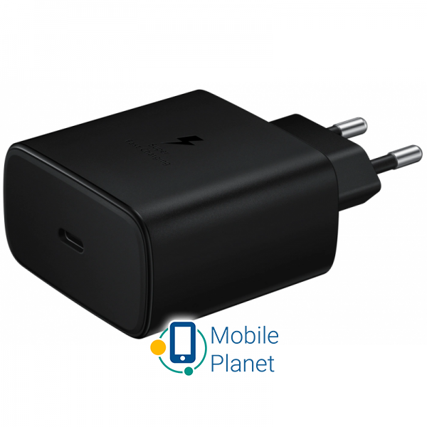 SZU зарядка SAMSUNG EP-TA845XBEGRU 45W SFC2.0 TYPE-C Black Харчування: Електромережа 220 В
