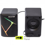 Акустична система 2.0 MAXXTER CSP-U004RGB USB Питание 6Вт (UA)