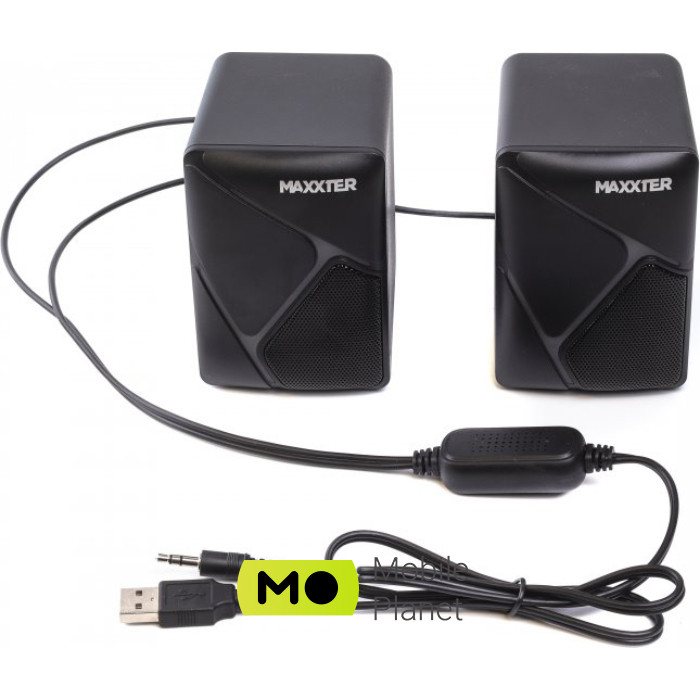Акустична система 2.0 MAXXTER CSP-U004RGB USB Питание 6Вт (UA) Общая выходная мощность (RMS) 6 Вт