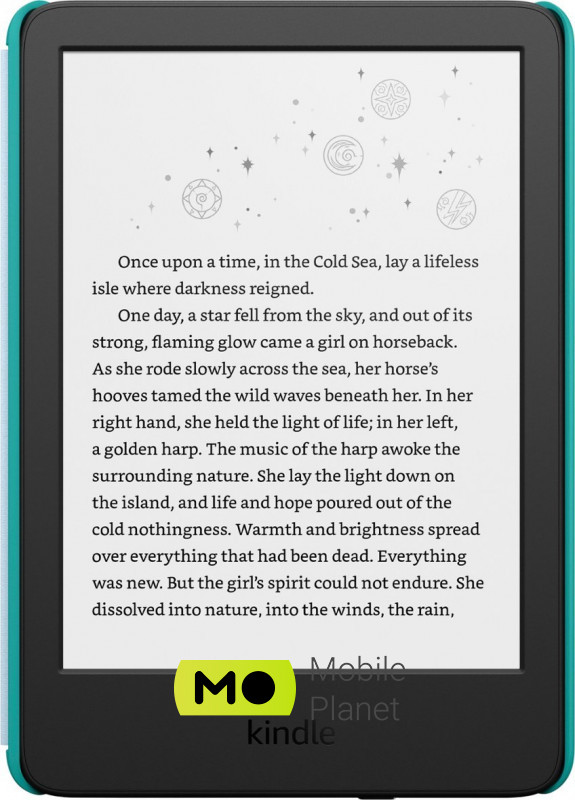 Amazon Kindle Kids 11th Gen. 16Gb (2022) Black with Ocean Explorer Cover Екран 6 / Антибликовий дисплей