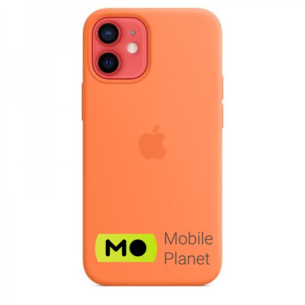 Apple Silicone Case with MagSafe Kumquat (MHKN3) for iPhone 12 mini Матеріал силікон