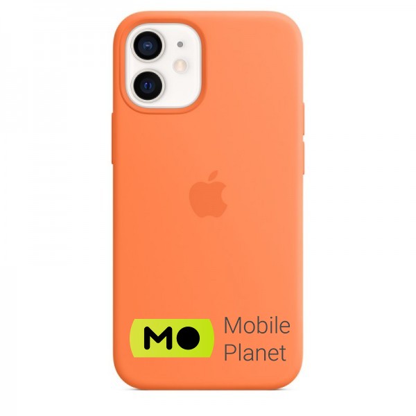 Apple Silicone Case with MagSafe Kumquat (MHKN3) for iPhone 12 mini Захист корпусу частковий