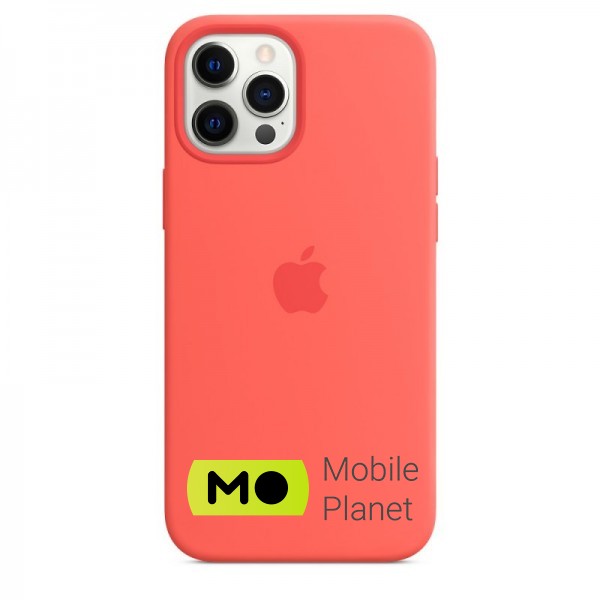 Apple Silicone Case with MagSafe Pink Citrus (MHL93) for iPhone 12 Pro Max Тип: чохол-накладка / Захист