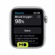 Apple Watch Nike Series 6 40mm Silver Aluminium Case with Pure Platinum Black Nike Sport Band (M00T3)