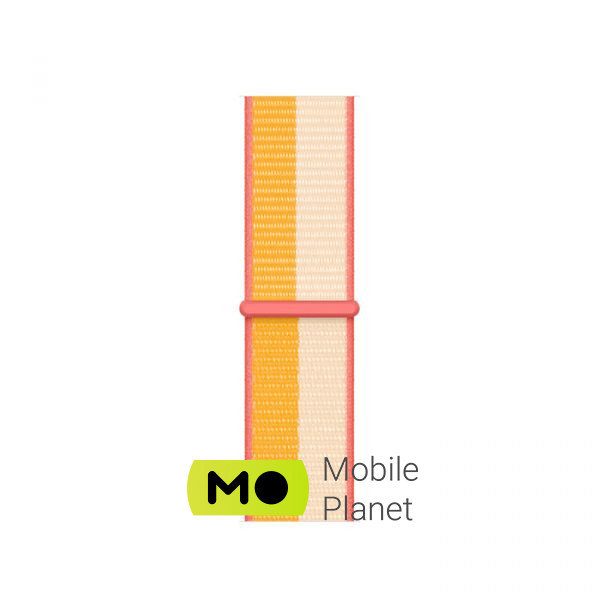 Apple Watch SE GPS Plus Cellular 40mm Gold Aluminum Case w. Maize/White S. Loop (MKQP3) Розмір корпусу, мм: 40 / Матеріал