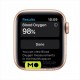 Apple Watch Series 6 40mm Gold Aluminium Case with Pink Sand Sport Band (MG123)