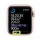 Apple Watch Series 6 40mm Gold Aluminium Case with Pink Sand Sport Band (MG123)