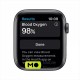 Apple Watch Series 6 40mm Space Gray Aluminium Case with Black Sport Band (MG133)